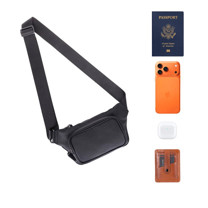Apex Leather Belt Bag