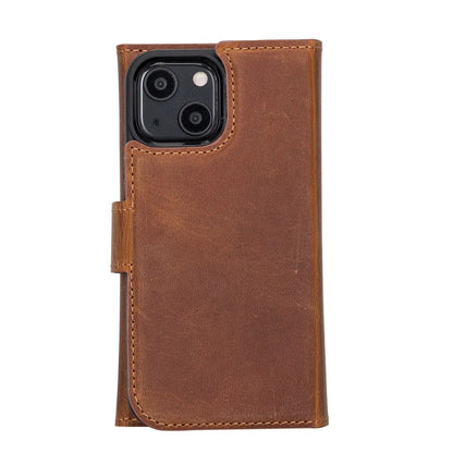 Santa iPhone 13 mini Detachable Leather Wallet Case
