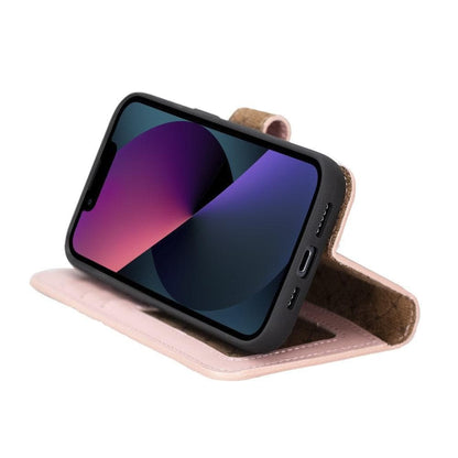 Magic iPhone 14 Pro Detachable Leather Wallet Case – Colorful