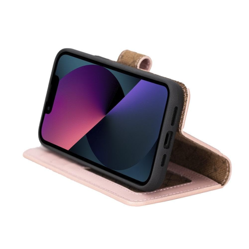 Magic iPhone 14 Plus Colorful Leather Detachable Wallet Case