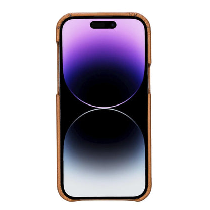 Bouletta Apple iPhone 14 Series Full Leather Coating Back Cover