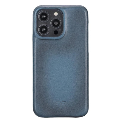 Bouletta Apple iPhone 14 Series Full Leather Coating Back Cover