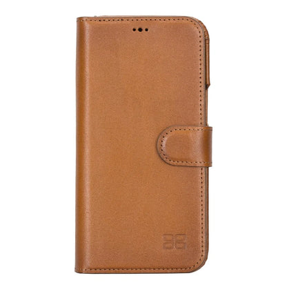 Bouletta Apple iPhone 14 Series Full Leather Coating Detachable Wallet Case
