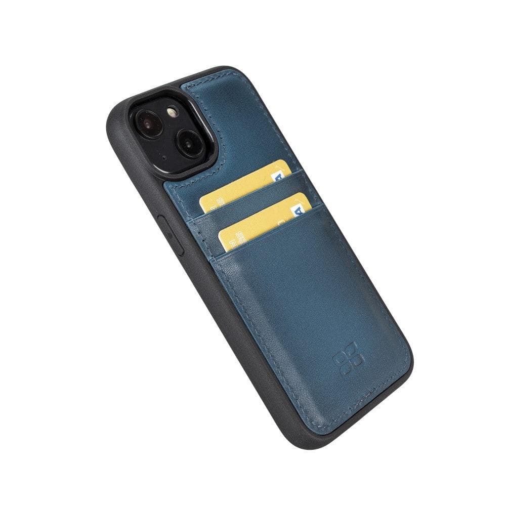Bouletta Apple iPhone 14 Series Leather Back Cover with Card Holder
