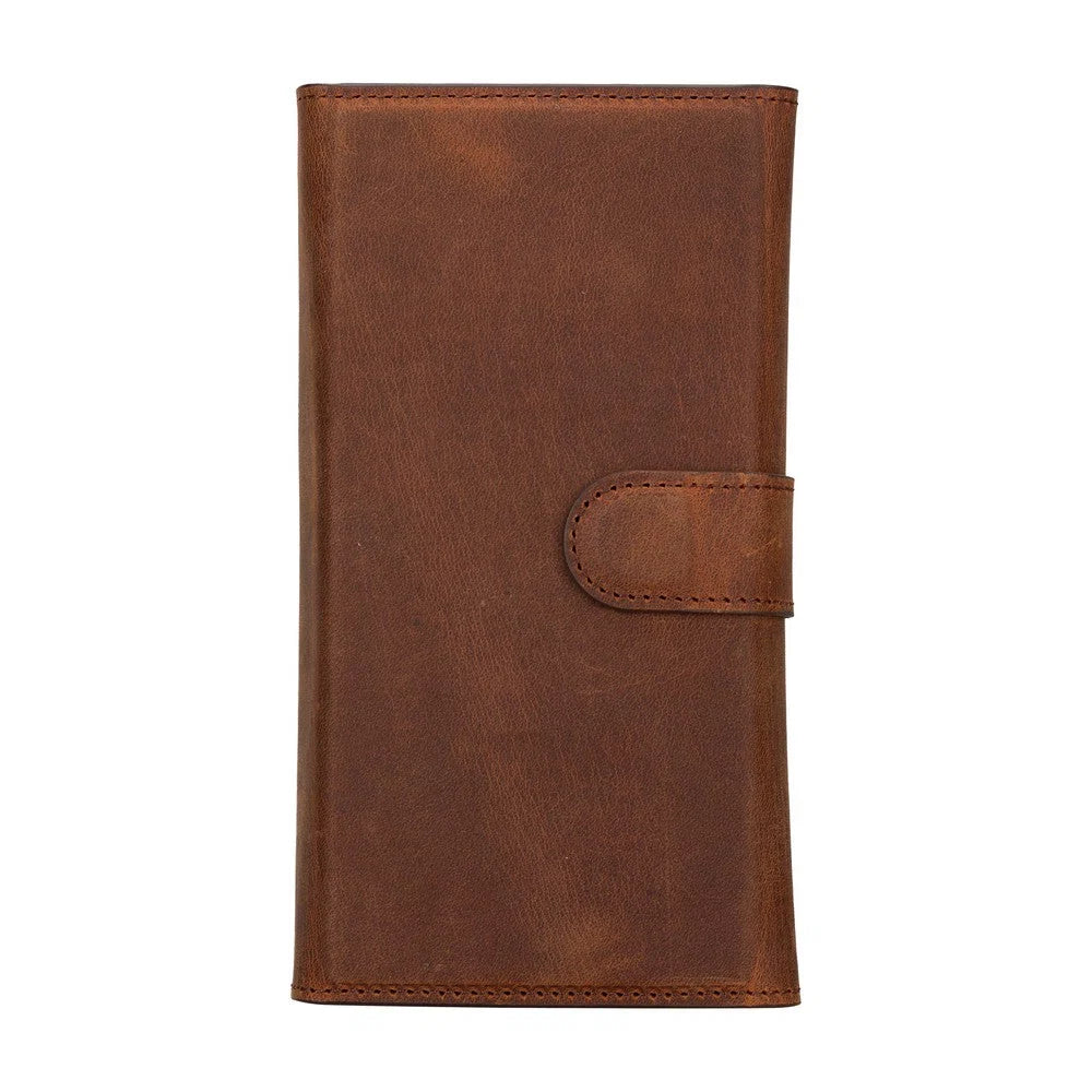 Santa iPhone 15 Pro Max Leather Detachable Wallet Case