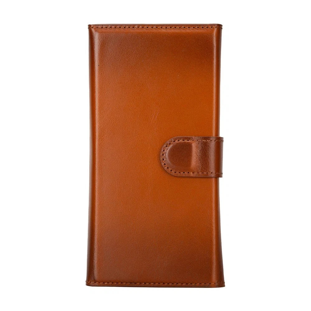 Santa iPhone 15 Pro Max Leather Detachable Wallet Case