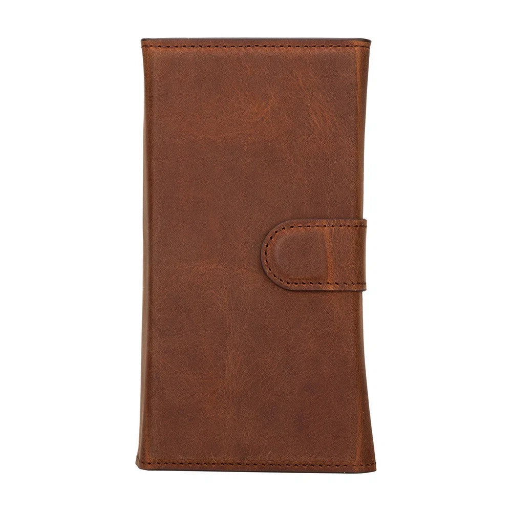 Santa iPhone 15 Pro Leather Detachable Wallet Case