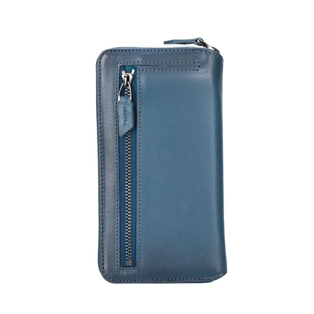 Bouletta Apple iPhone 15 Series Detachable and Zipper Leather Wallet Case - Pre Order iPhone 15 Pro Max / Tan / Leather