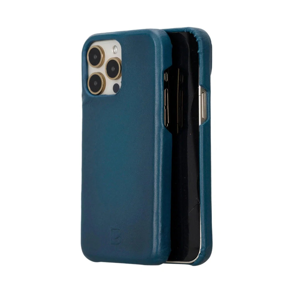 Bouletta Apple iPhone 15 Series Full Leather Coating Back Cover