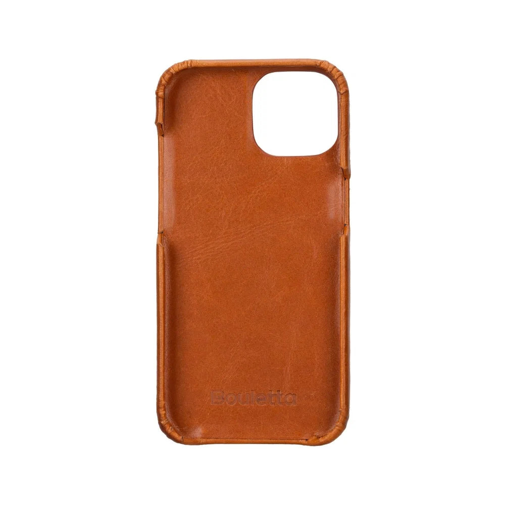 Bouletta Apple iPhone 15 Series Full Leather Coating Back Cover