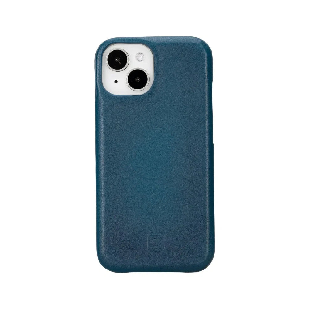 Bouletta Apple iPhone 15 Series Full Leather Coating Back Cover