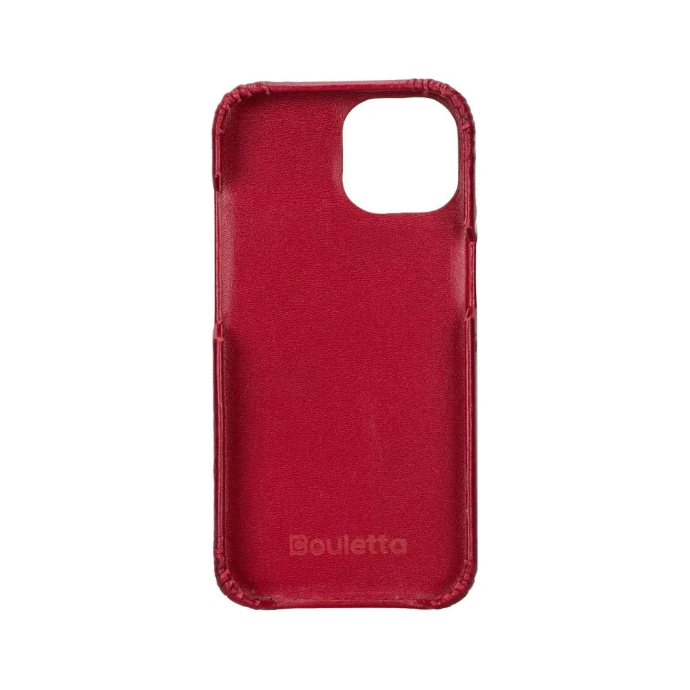 Bouletta Apple iPhone 15 Series Full Leather Coating Back Cover iPhone 15 Plus / Tan