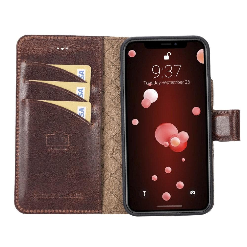 Bouletta Apple iPhone X Series Detachable Leather Wallet Case - MW