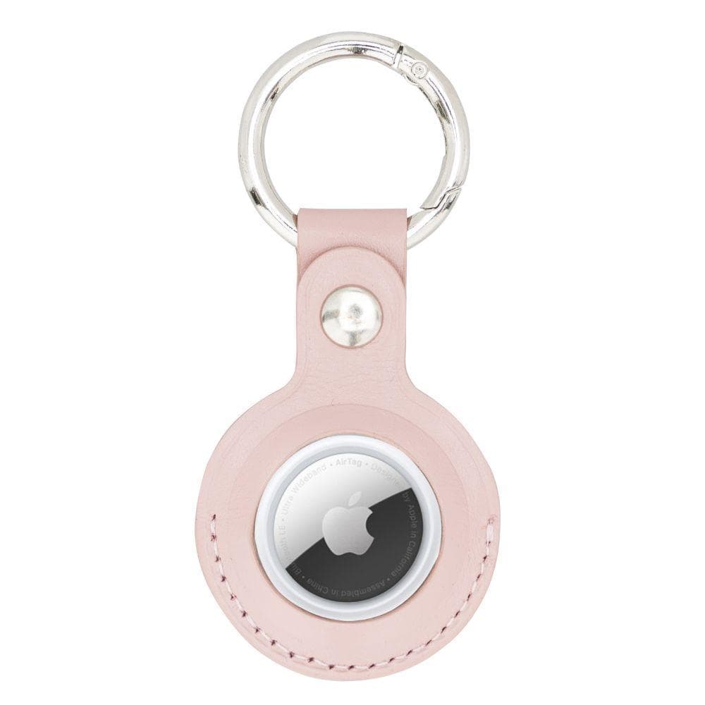 Bouletta Arta Genuine Leather Keychain for Apple Airtag Pink
