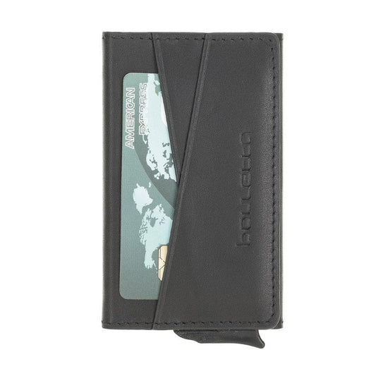 Bouletta Austin Leather Mechanical Card Holder