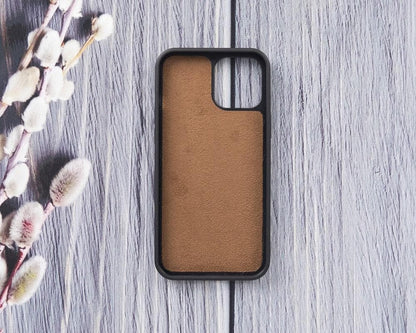 Magic iPhone 12 mini Detachable Leather Wallet Case – 4-Card