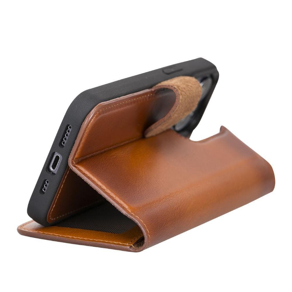 Magic iPhone 13 Detachable Leather Wallet Case
