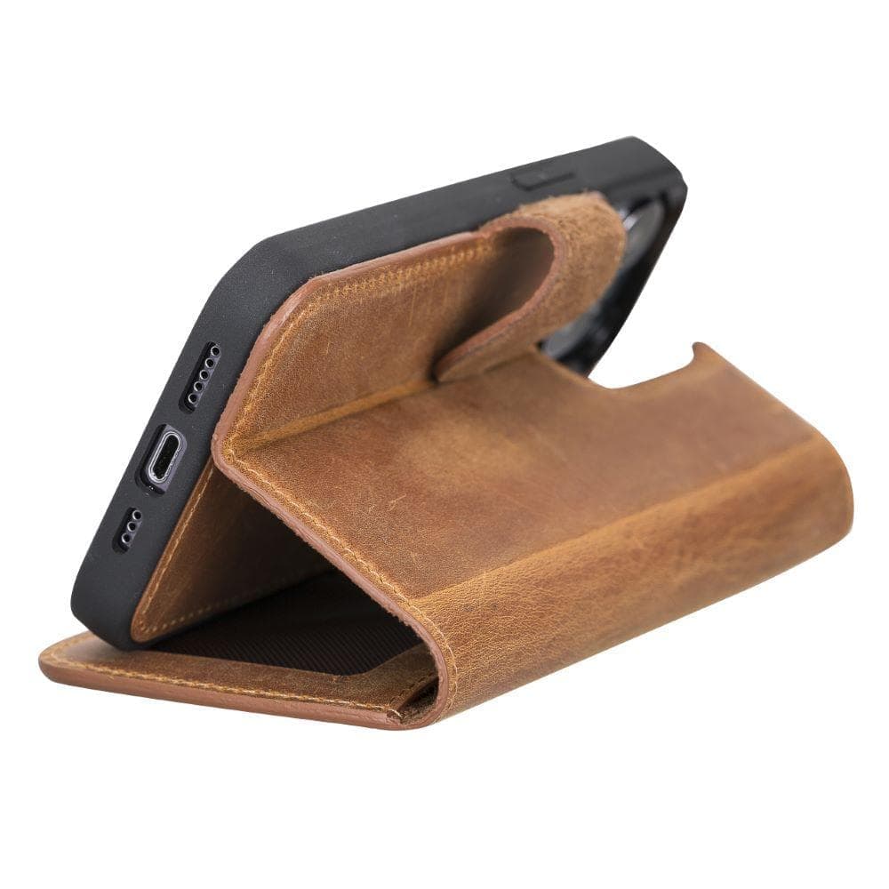 Magic iPhone 13 Detachable Leather Wallet Case