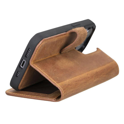Magic iPhone 13 Pro Detachable Leather Wallet Case – 4-Card