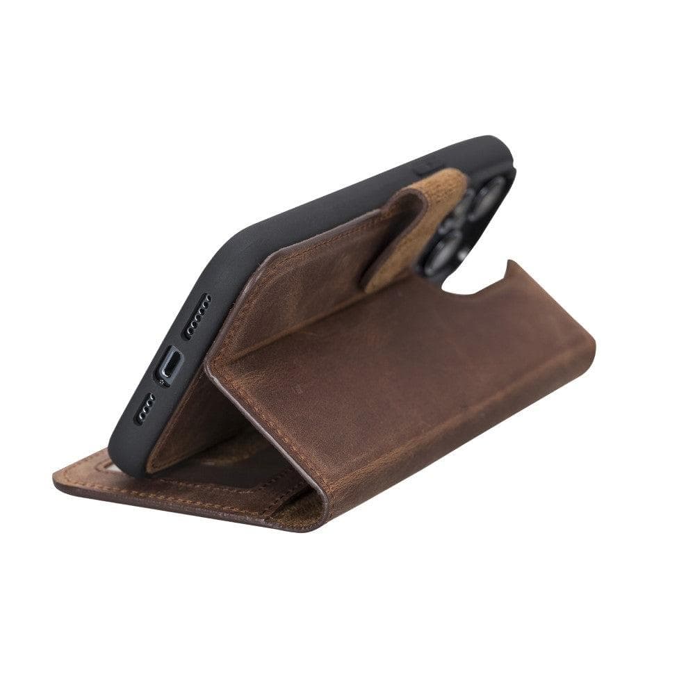 Magic iPhone 14 Plus Detachable Leather Wallet Case