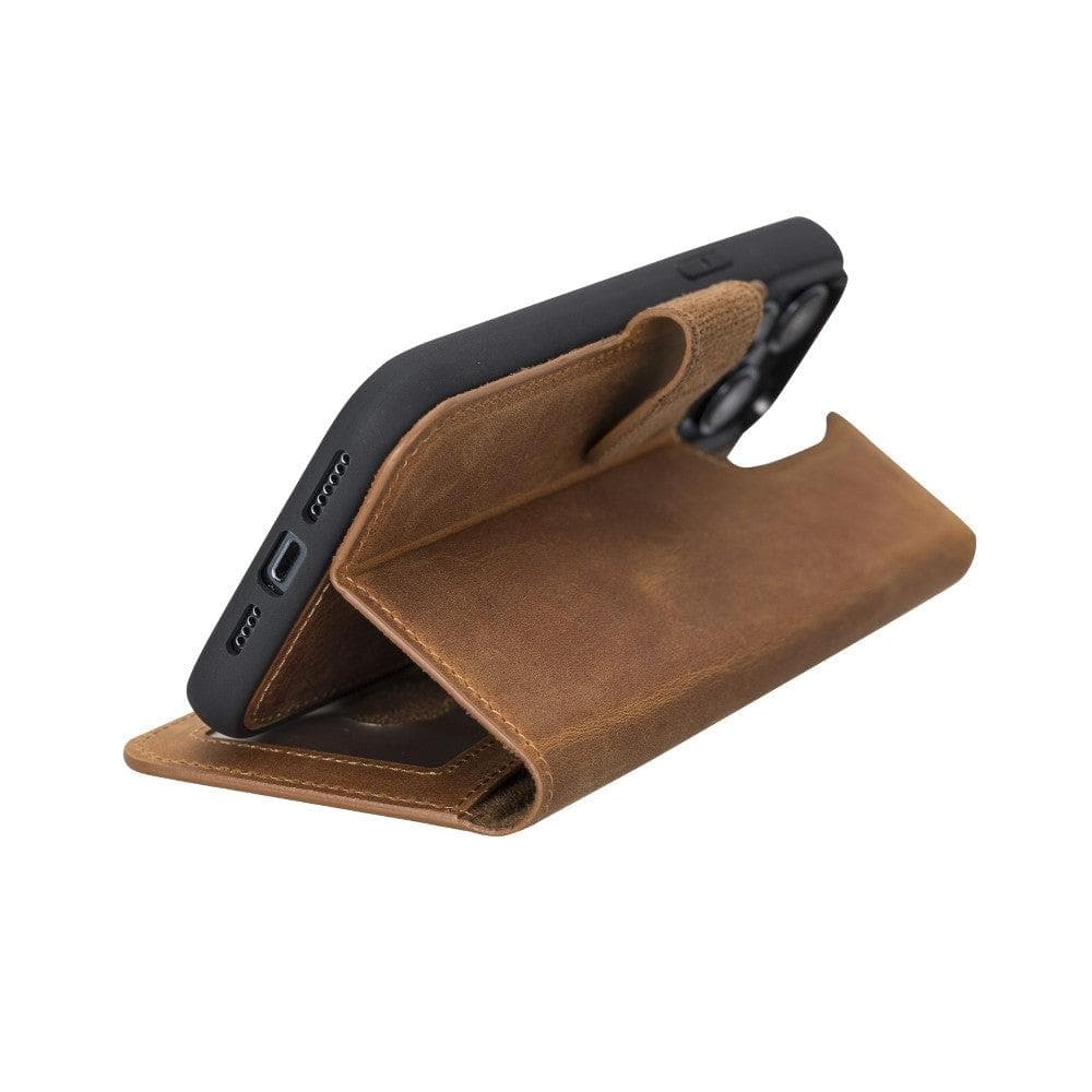 Magic iPhone 14 Detachable Leather Wallet Case