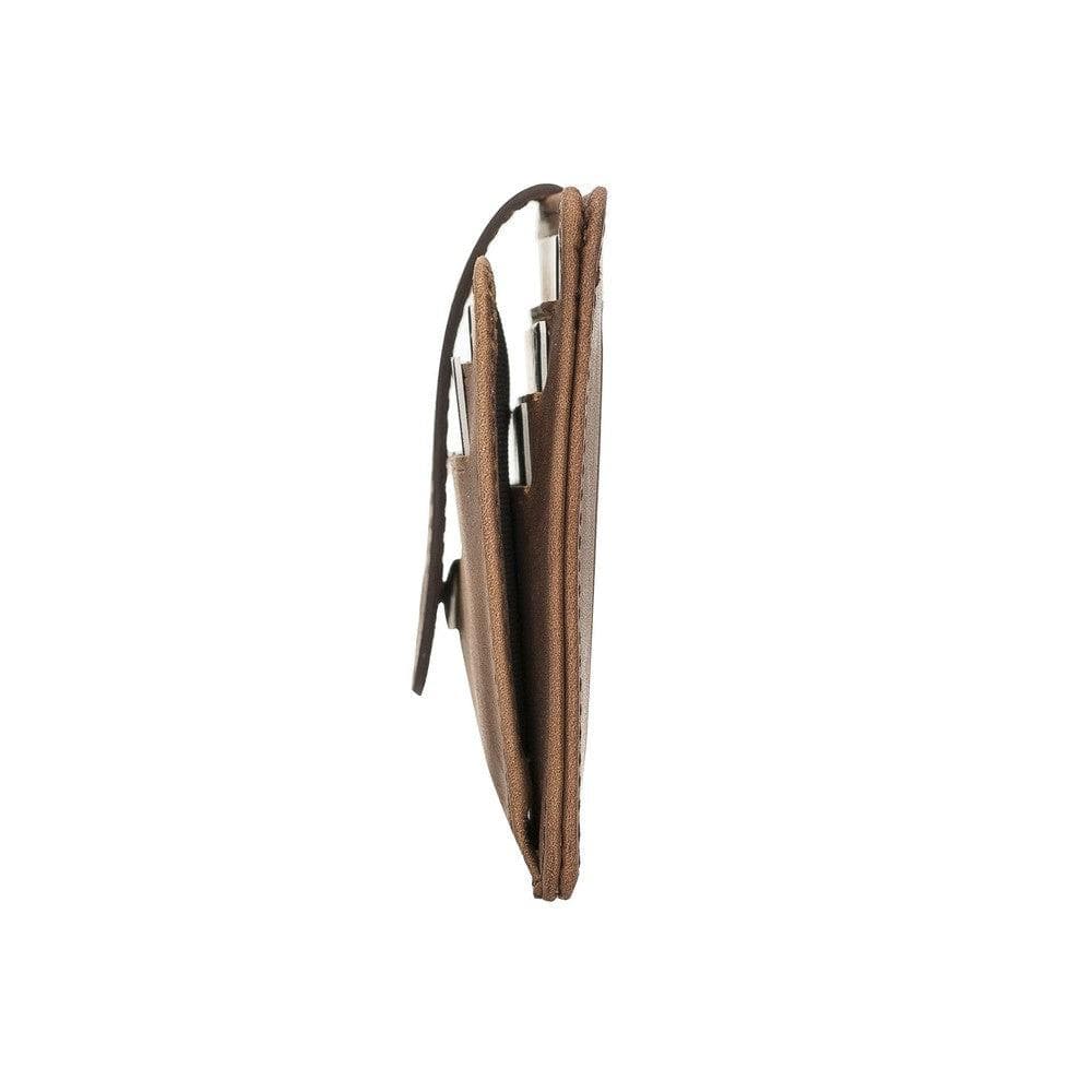 BLW19 Leather Card Holder BRN4EF