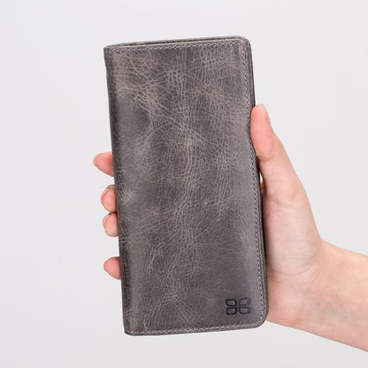 Evra Universal Leather Wallet Case 7"