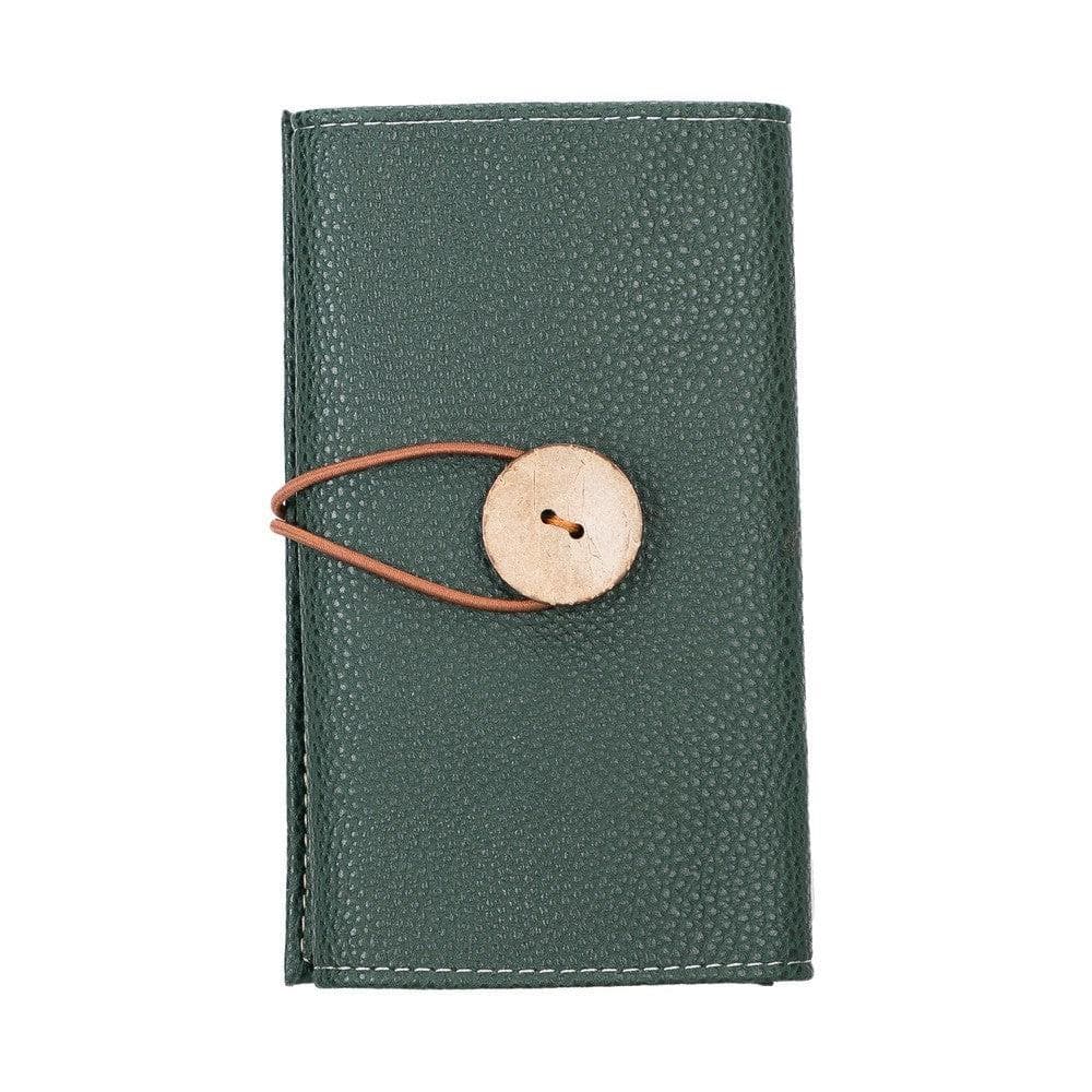 Geniun Leather Business Orginizer RBT6 Koyu Yeşil Bouletta