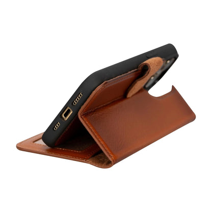 Magic iPhone 15 Pro Detachable Leather Wallet Case – Expanded Palette