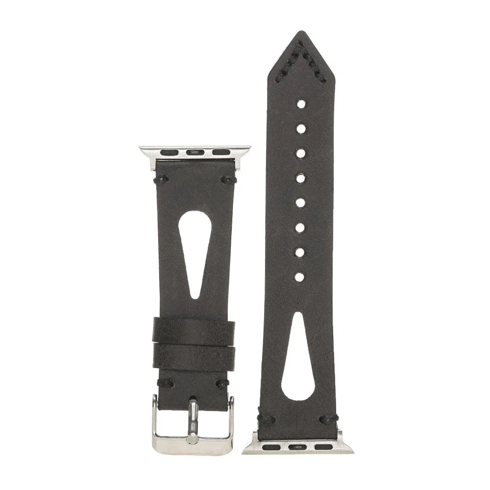Leather Apple Watch Bands - BA2 Style Drop Cut