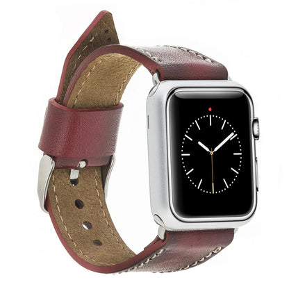 Leather Apple Watch Bands - Classic Style SM25