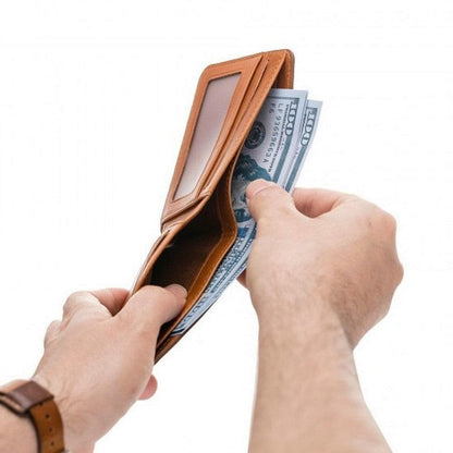 Pier Classic Leather Bifold Wallet – Extended Colors