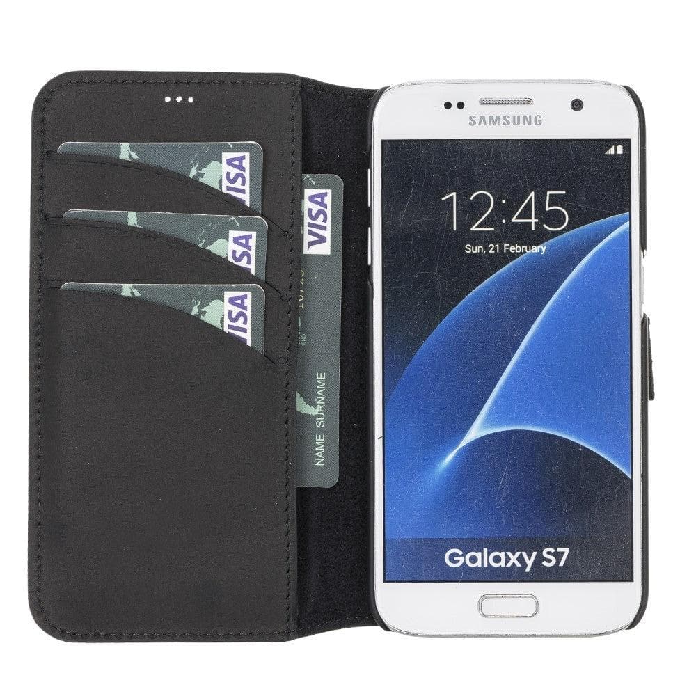 Samsung Galaxy S7 Detachable Leather Case / WC - Wallet Case