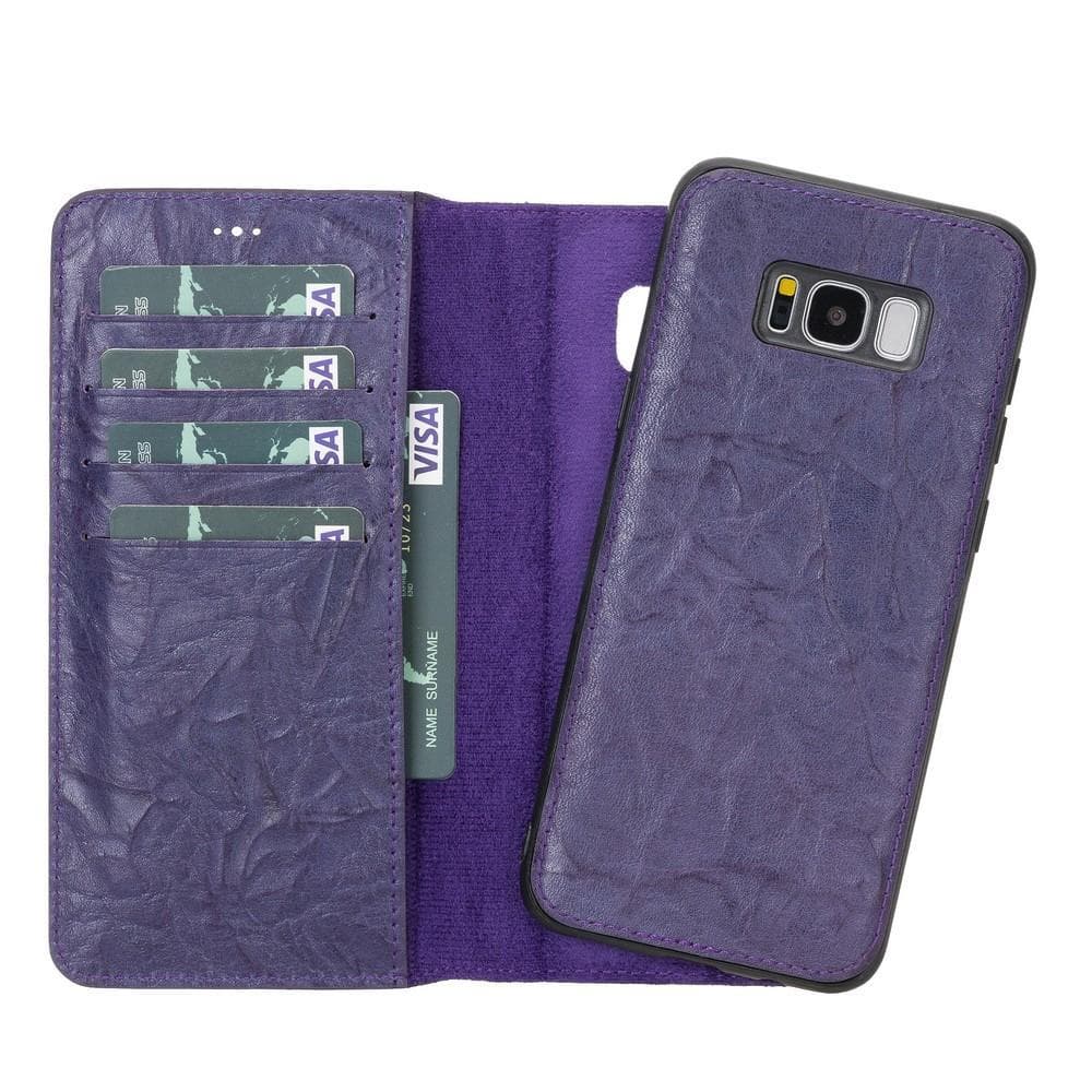 Samsung Galaxy S8 Plus Leather Case | Detachable Wallet