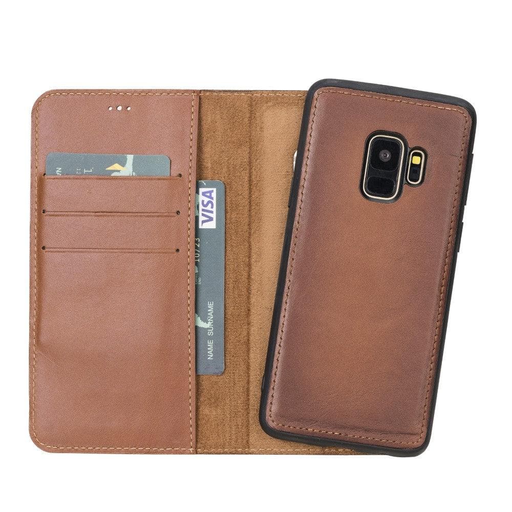 Samsung Galaxy S9 Detachable Leather Case / MW G19
