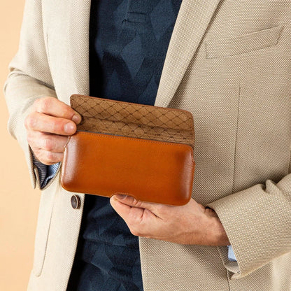  Waist Belt Attachable Leather Case for Men