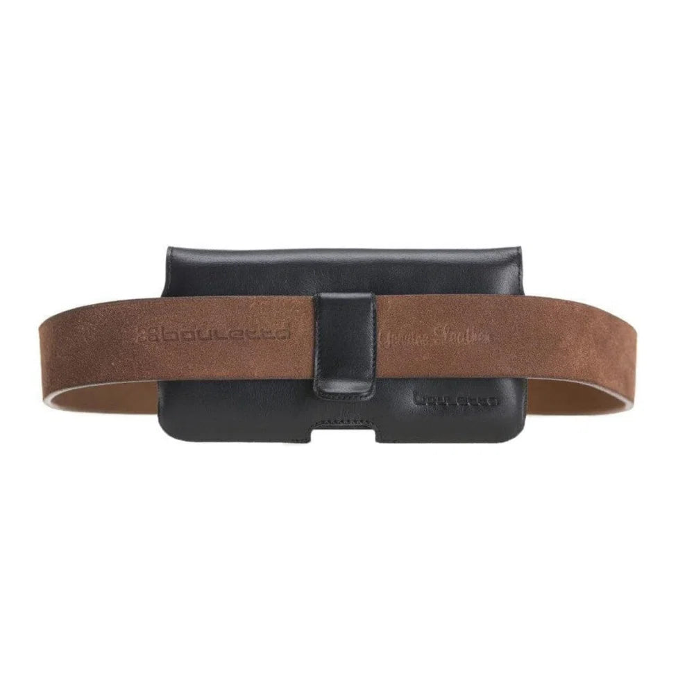  Waist Belt Attachable Leather Case for Men