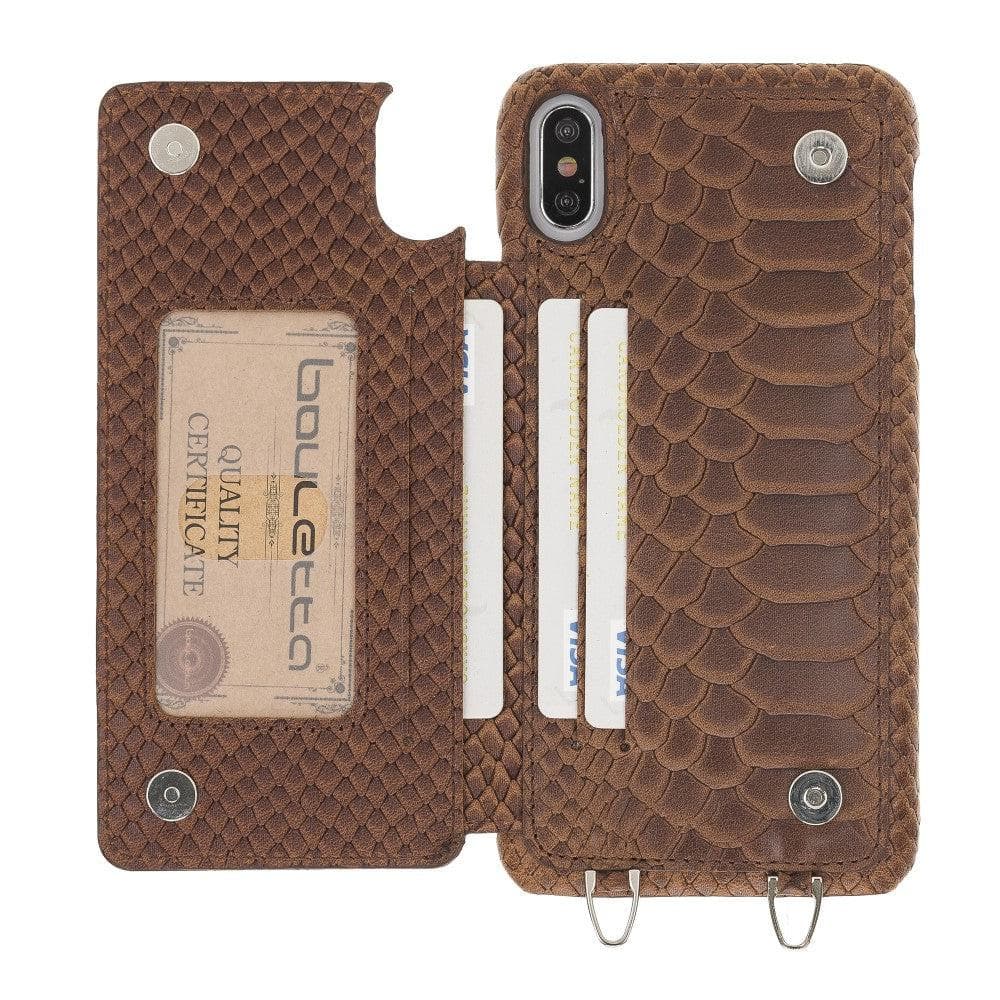 Bouletta Bouletta iPhone X Series Leather Saff Umw Plain Strap
