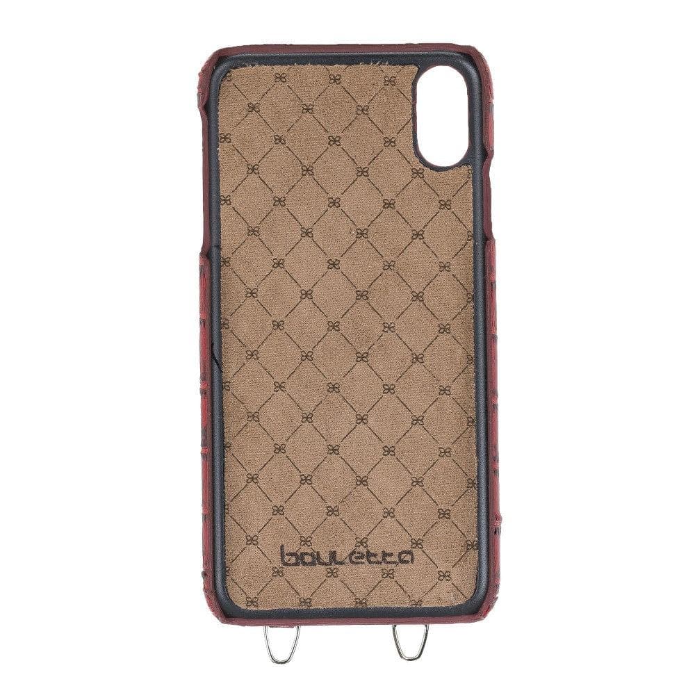 Bouletta Bouletta iPhone X Series Leather Saff Umw Plain Strap