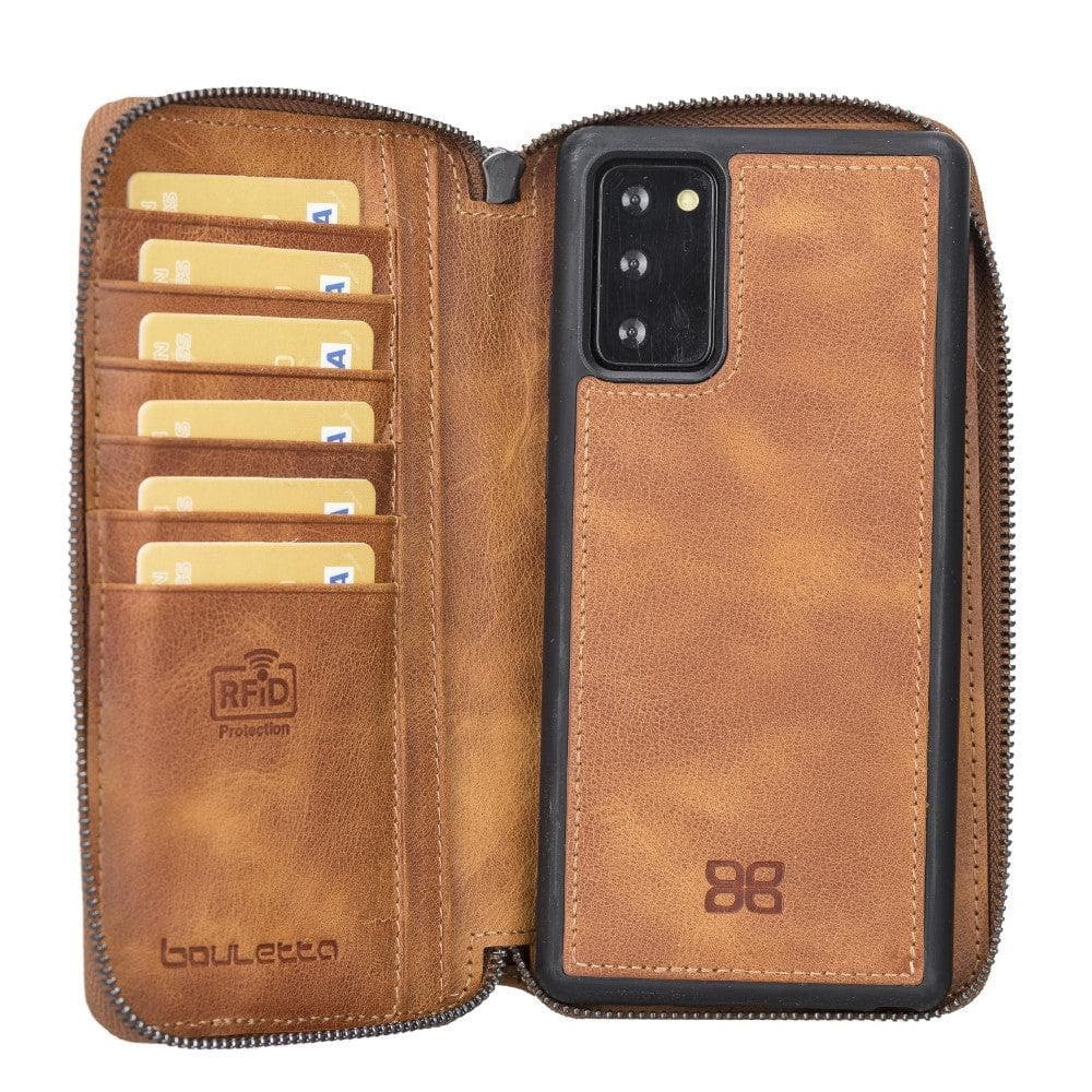 Bouletta Bouletta  Samsung Note 20 Series Leather Pouch Magnetic Wallet Case Note 20 / RST1