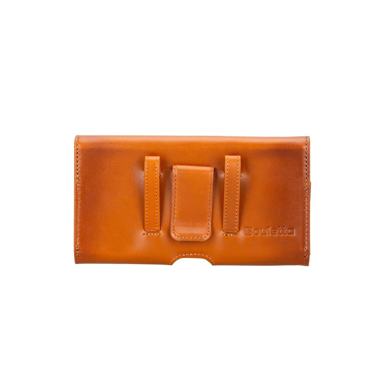 8'- Waist Belt Attachable Leather Case for iPhone Phones