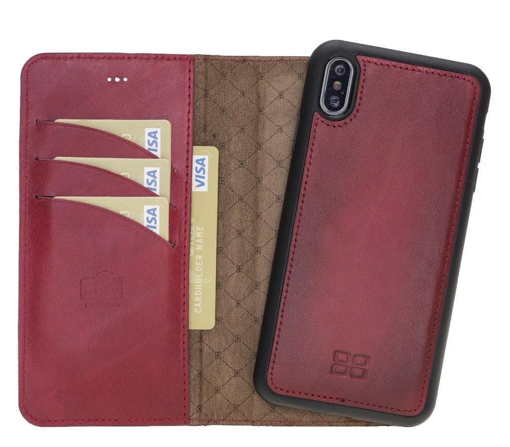 Bouletta Detachable Leather Wallet Case for Apple iPhone X Series
