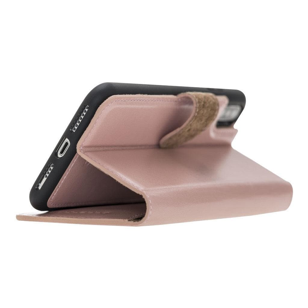 Bouletta Detachable Leather Wallet Case for Apple iPhone X Series iPhone XR / Tan