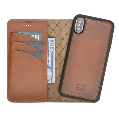 Bouletta Detachable Leather Wallet Case for Apple iPhone X Series