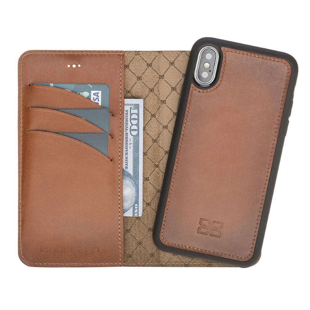 Bouletta Detachable Leather Wallet Case for Apple iPhone X Series