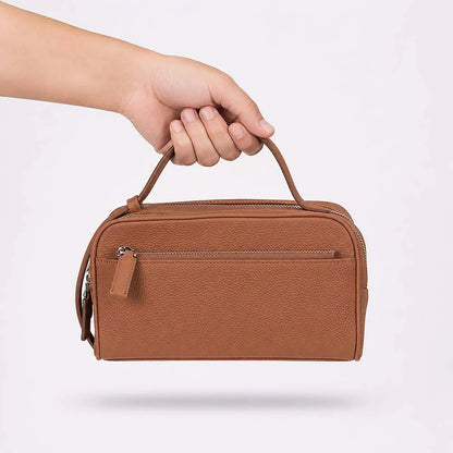 Travero Leather Toiletry Bag