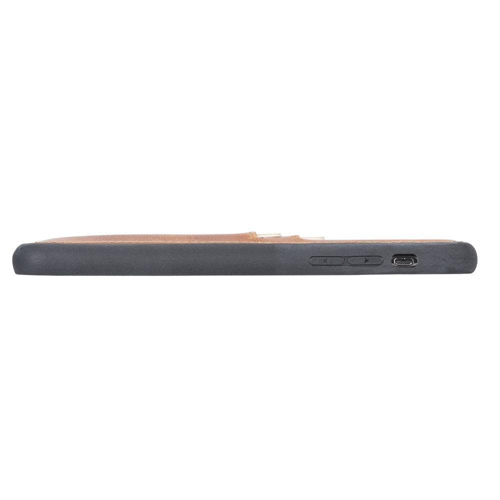Bouletta Flexible Leather Back Cover With Card Holder for iPhone 11 Series