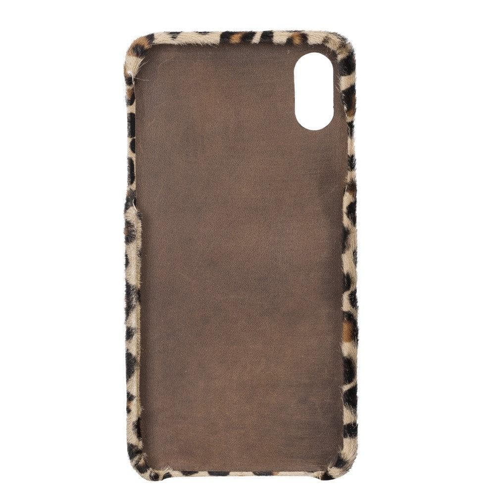 Bouletta Full Leather Covered Back Cover for Apple iPhone X Series