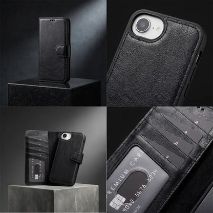 Magic iPhone 17e / 16e Detachable Leather Wallet Case
