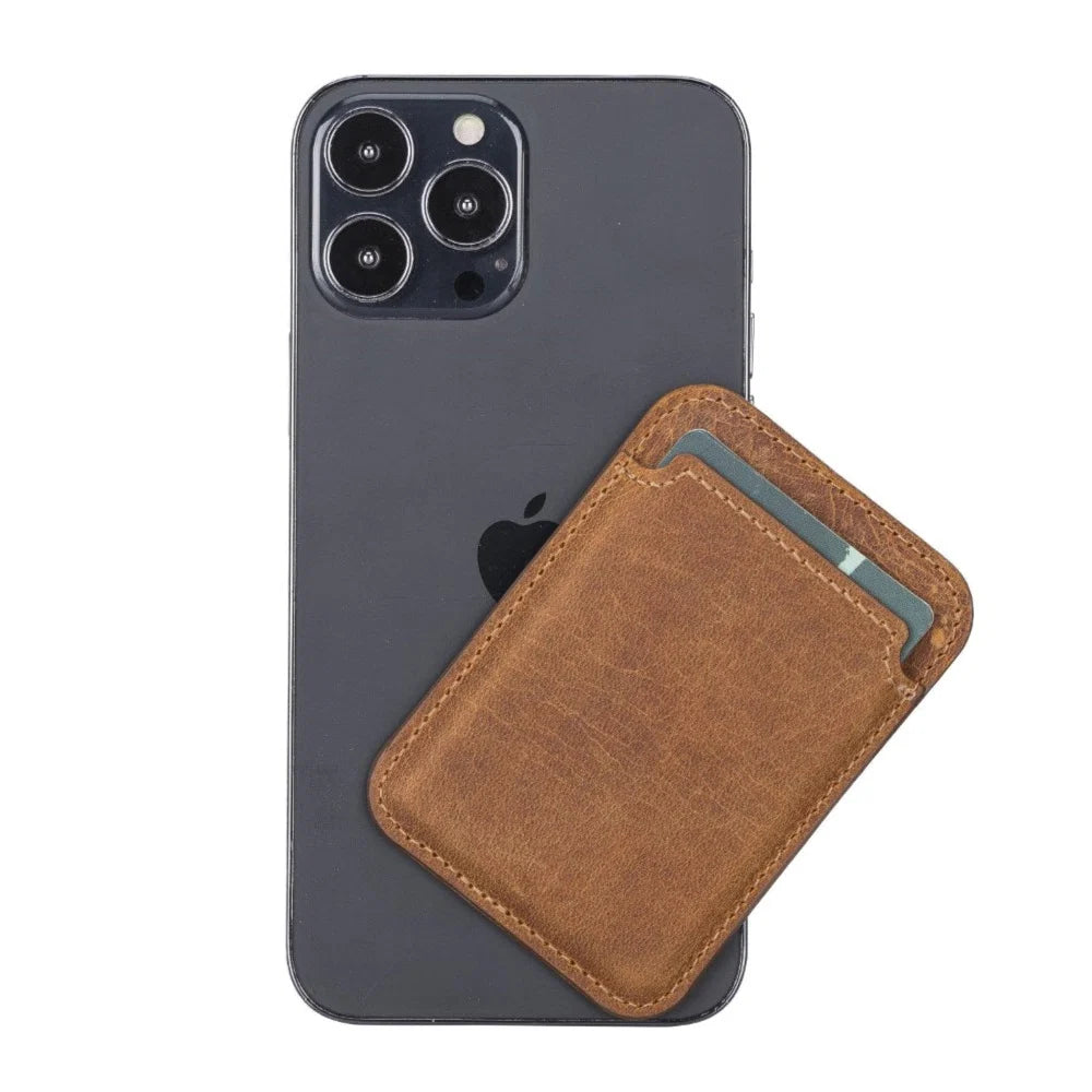 Maggy NE Magnetic Leather Card Holder G19